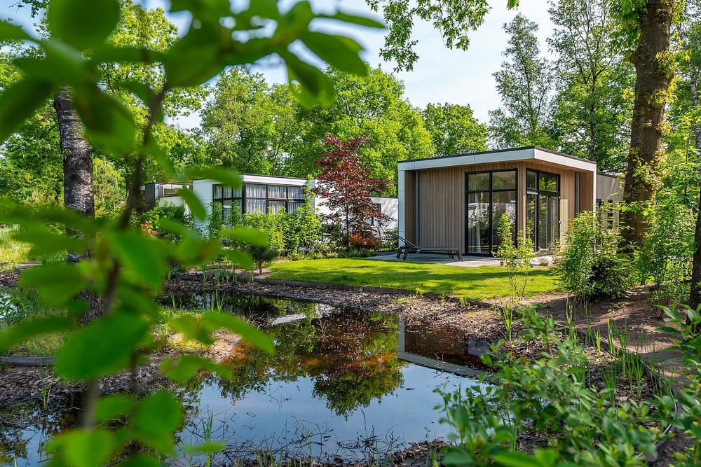 Bos en heide bij EuroParcs Hooge Veluwe bij Arnhem
